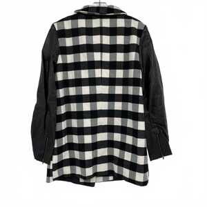 Hive & Honey Black & White Gingham Blazer | Women’s Size L